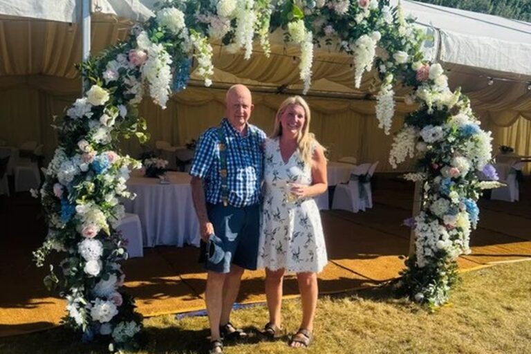 emc marquee gallery floral arch matching