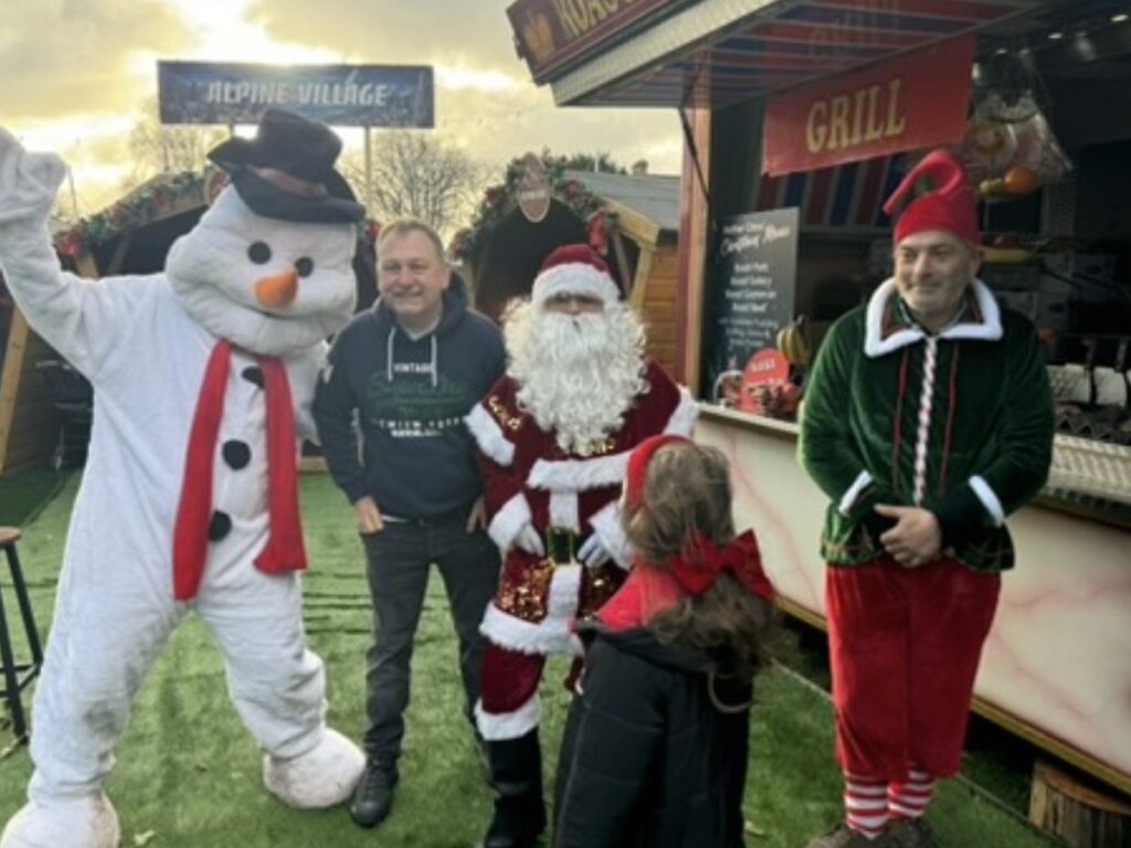 festive characters christmas