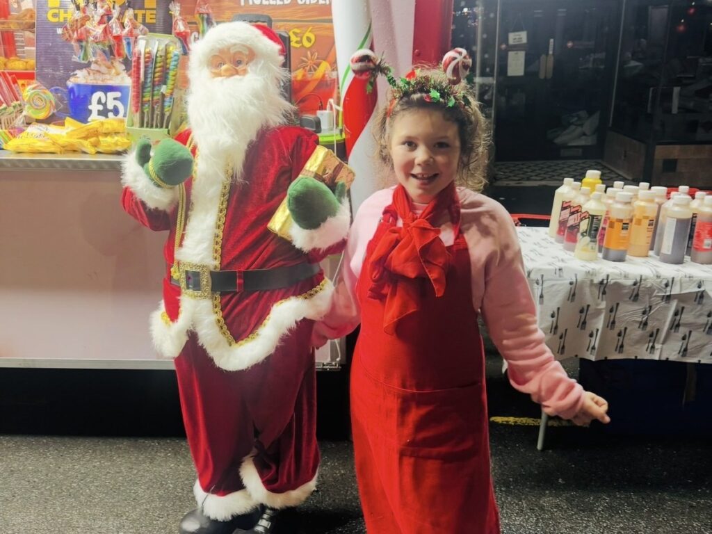 Christmas Events santa festive moment