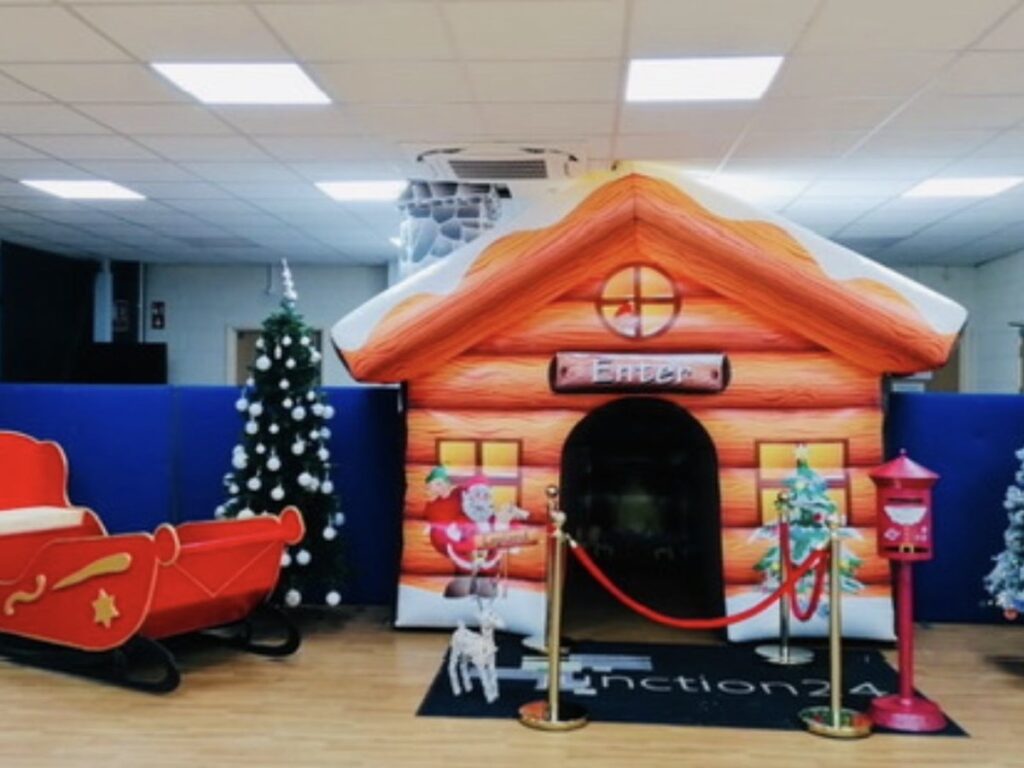 Christmas Events santa grotto display